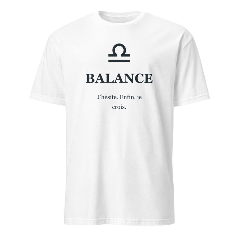 Modèle blanc — T-shirt