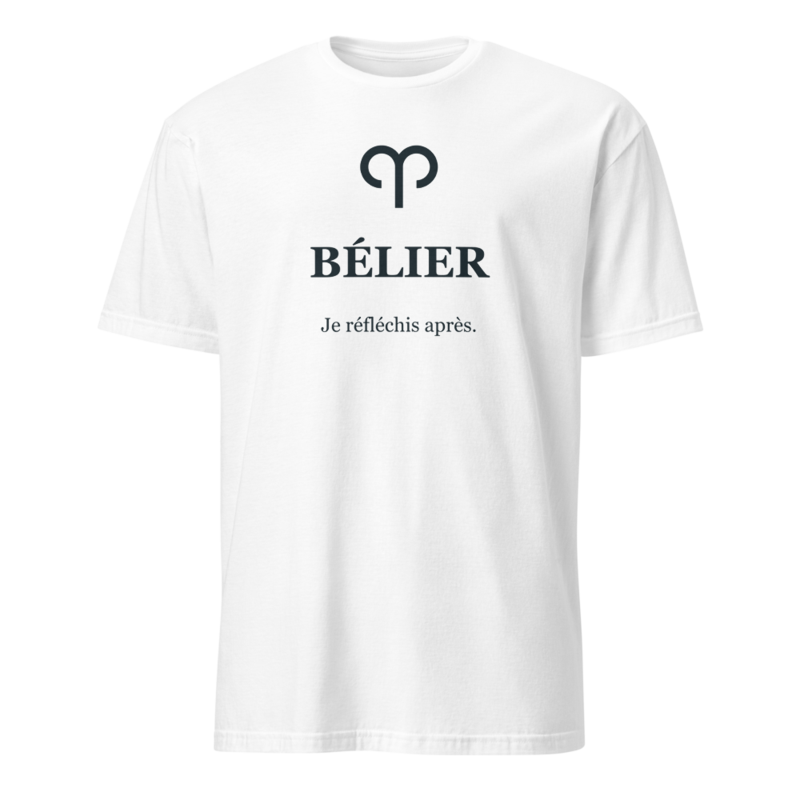 Modèle blanc — T-shirt