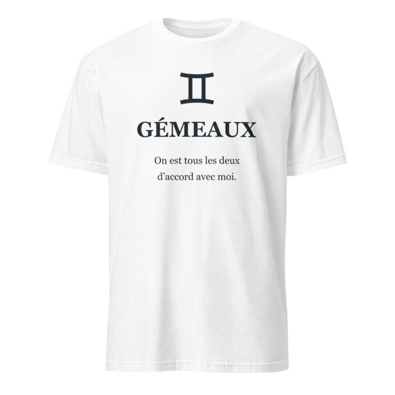 Modèle blanc — T-shirt