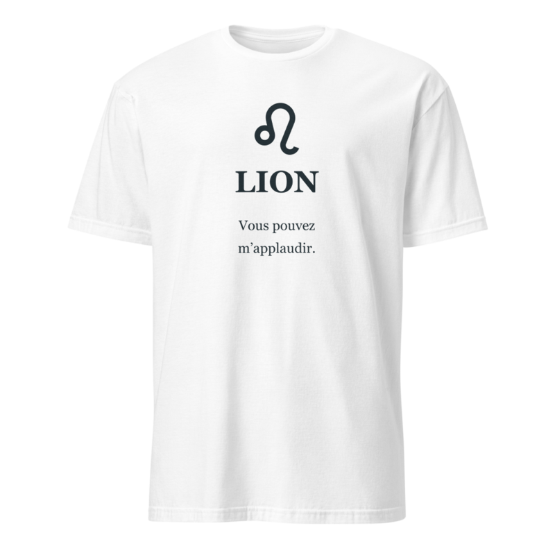 Modèle blanc — T-shirt